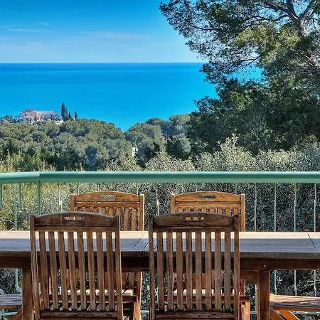 Frgk Le Petit Bois Panoramic View, Lush Garden Ultra-fast Wi-fi Near Cannes