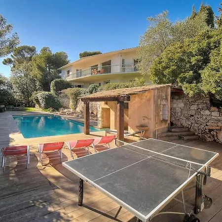 Villa Frgk Le Petit Bois Panoramic View, Lush Garden Ultra-fast Wi-fi Near Cannes