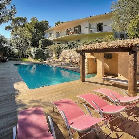 Villa Frgk Le Petit Bois Panoramic View, Lush Garden Ultra-fast Wi-fi Near Cannes Vallauris
